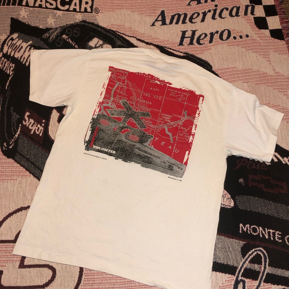 Vintage 90s Marlboro train map Shirt